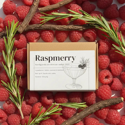 Raspmerry - Hallon, Rosmarin & Lakritsrot