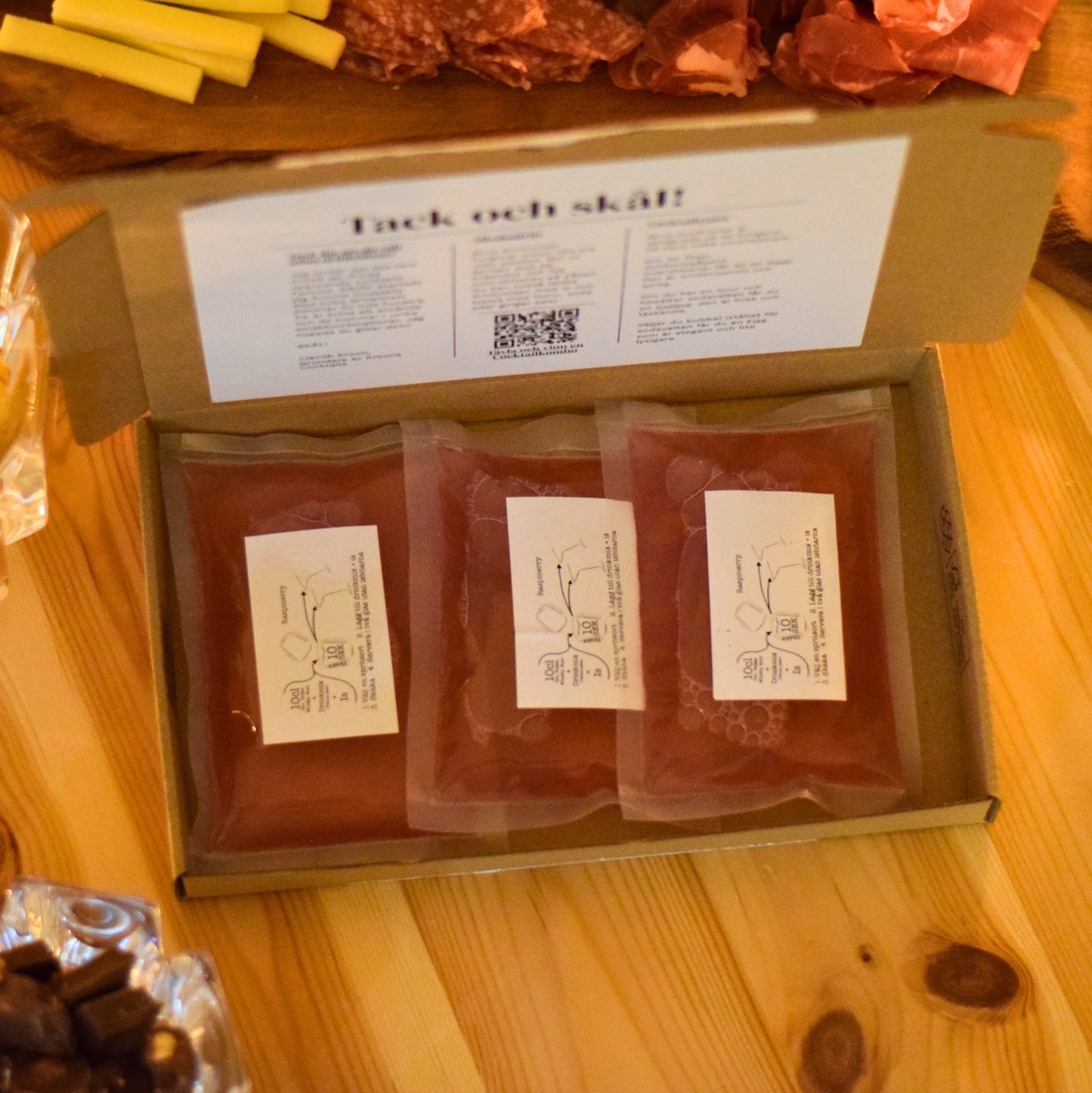 Rom Cocktail Kombo - 3 tropiska smaker för perfekta romdrinkar