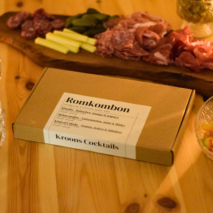 Rom Cocktail Kombo - 3 tropiska smaker för perfekta romdrinkar